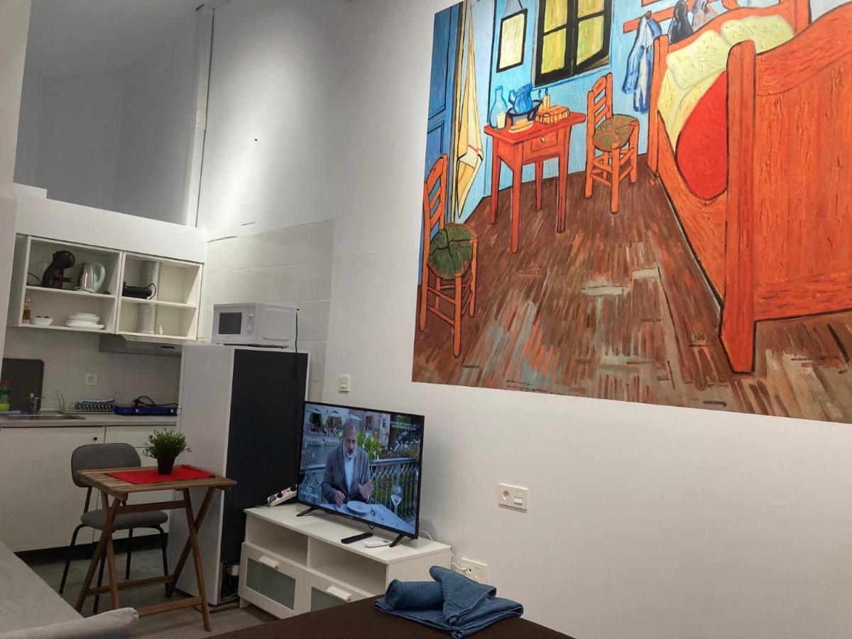 Golondrinas De Malaga "Apartamentos Con Mucho Arte" Y Terraza Solarium En Coliving Ngoại thất bức ảnh