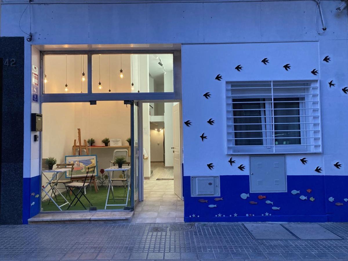 Golondrinas De Malaga "Apartamentos Con Mucho Arte" Y Terraza Solarium En Coliving Ngoại thất bức ảnh